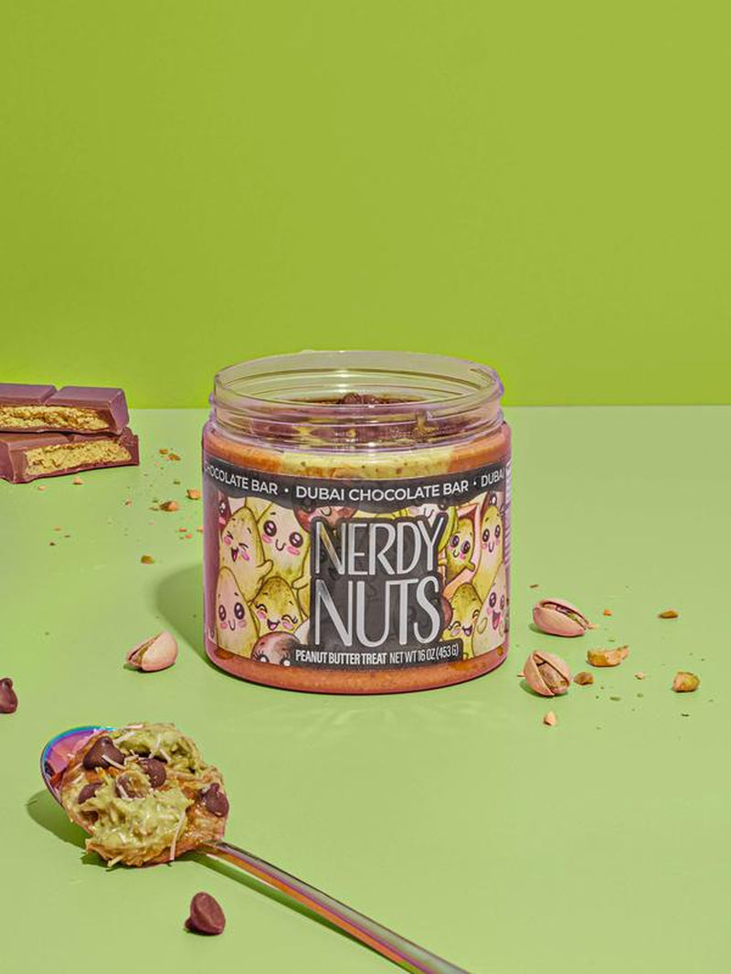 Dubai Chocolate Bar Peanut Butter Treat