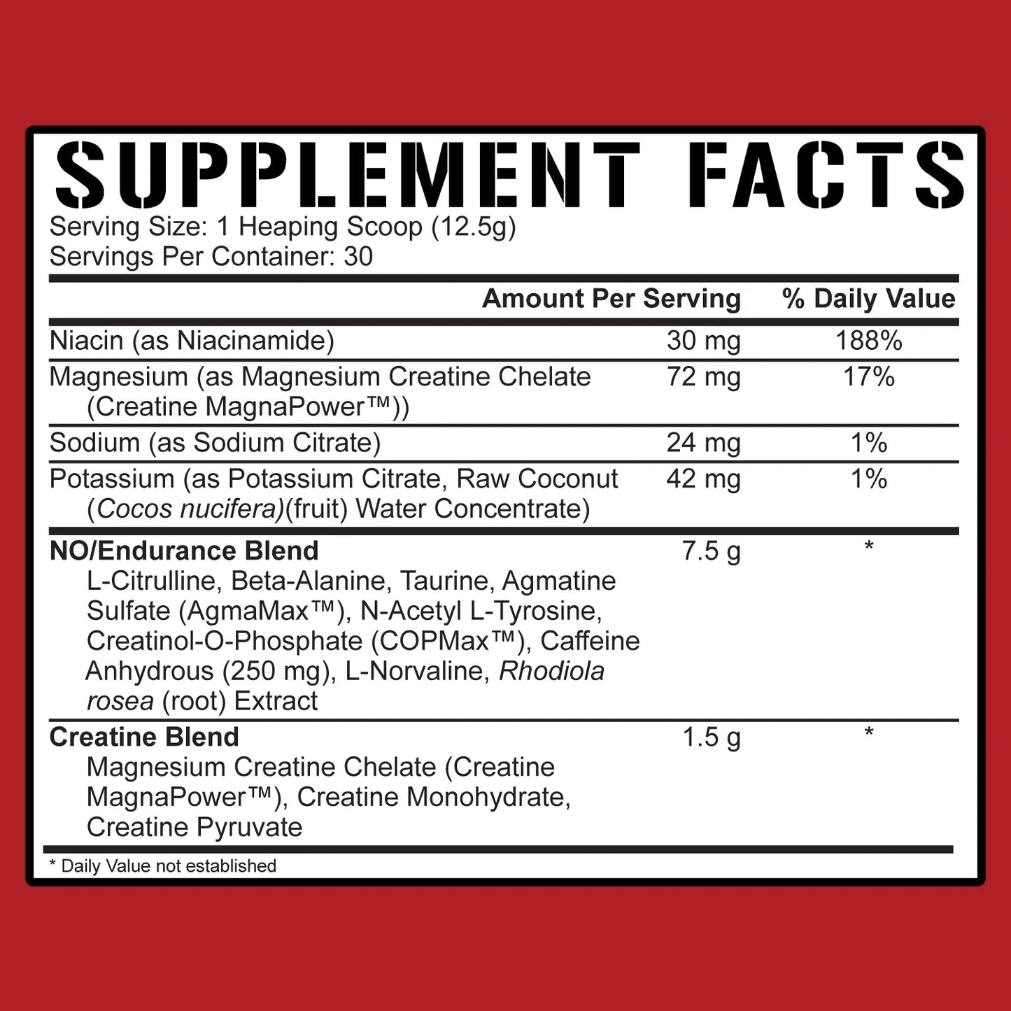 Rich Piana Kill It Pre Workout Powder W/Creatine, Jitter-Free Caffeine, No-Booster, Beta Alanine, L-Citrulline for Focus, Pump, Endurance, Recovery 13.23 Oz, 30 Srvgs (Push Pop)