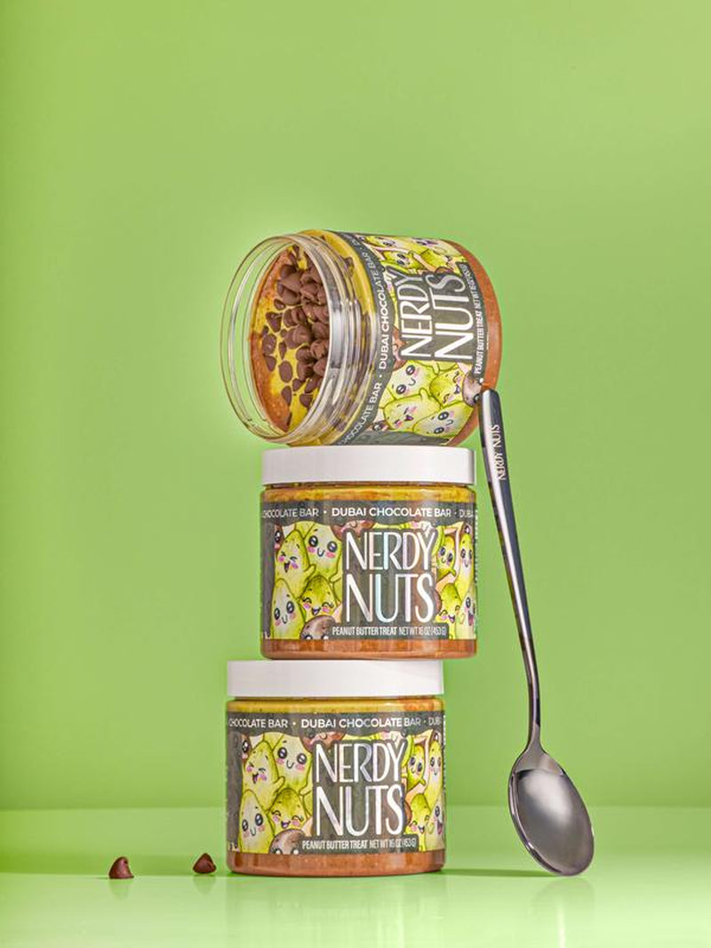 Dubai Chocolate Bar Peanut Butter Treat