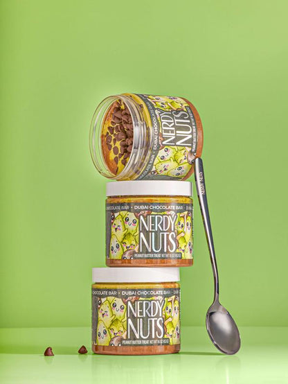 Dubai Chocolate Bar Peanut Butter Treat