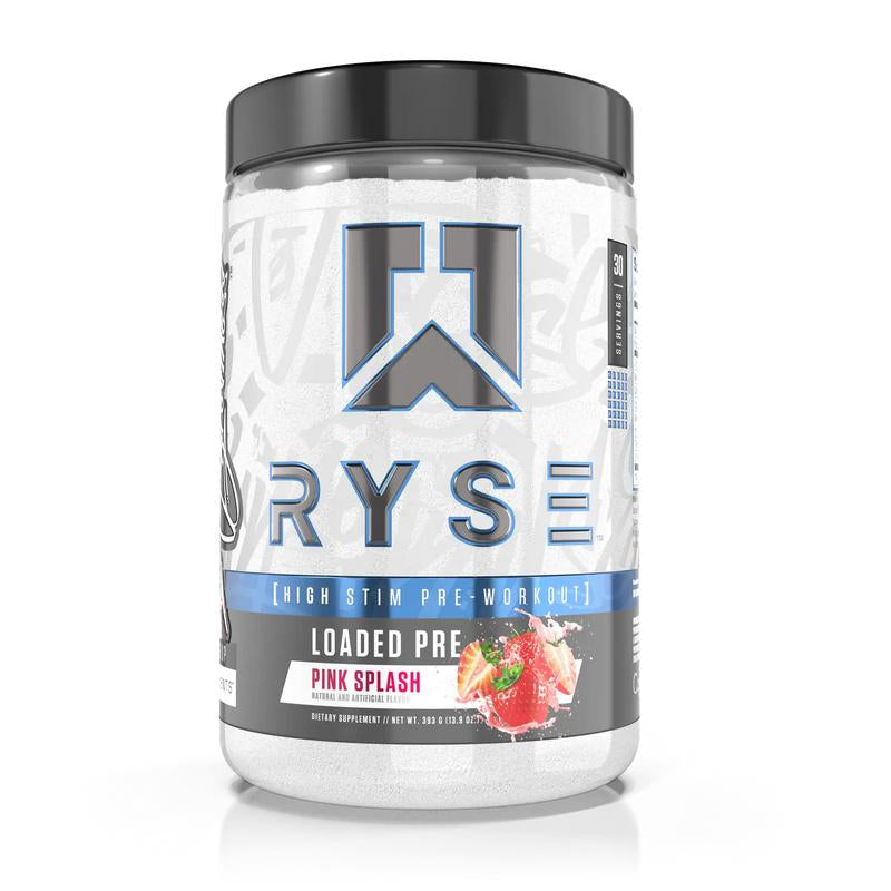 RYSE Loaded Pre Workout Powder - Daily Pre-Workout for Men & Women with over 300Mg Caffeine, Beta Alanine, and Citrulline - 30 Servings
