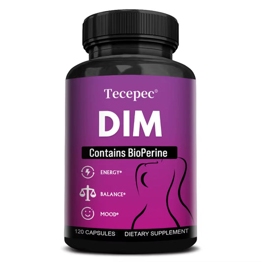 DIM Supplements - for Metabolism, Skin, Energy, Mood, Healthy Weight Management and Menopause Support