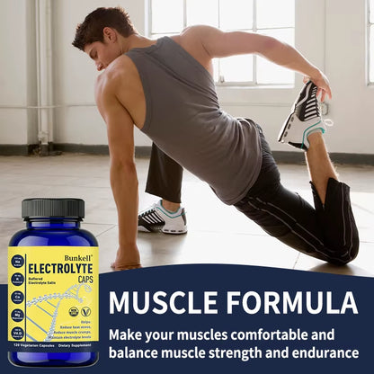 Electrolyte Capsules - for Running, Endurance Sports Nutrition, Running Supplements - Maintaining Electrolyte Levels