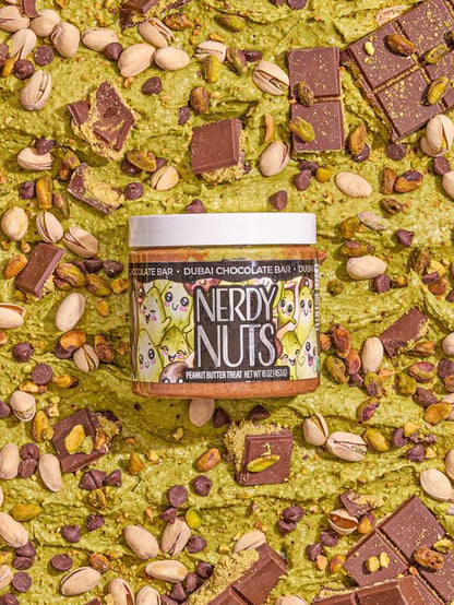 Dubai Chocolate Bar Peanut Butter Treat