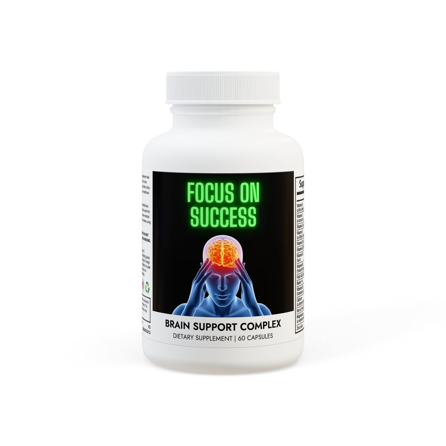 Brain Support Complex Supplement (60 Capsules)