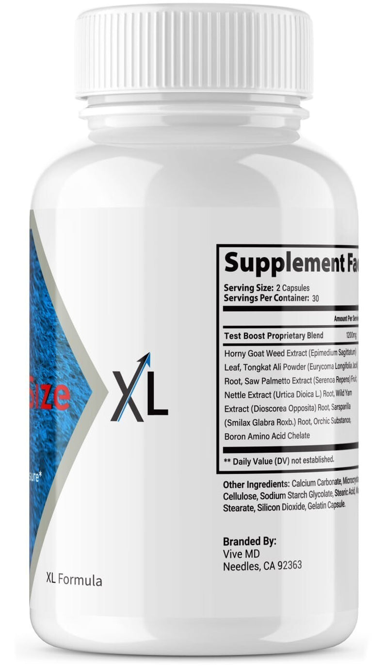 Penisize XL Pills Food Supplement for Maximum Pleasure Official Formula (5 Pack)