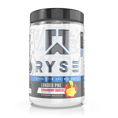 RYSE Loaded Pre Workout Powder - Daily Pre-Workout for Men & Women with over 300Mg Caffeine, Beta Alanine, and Citrulline - 30 Servings