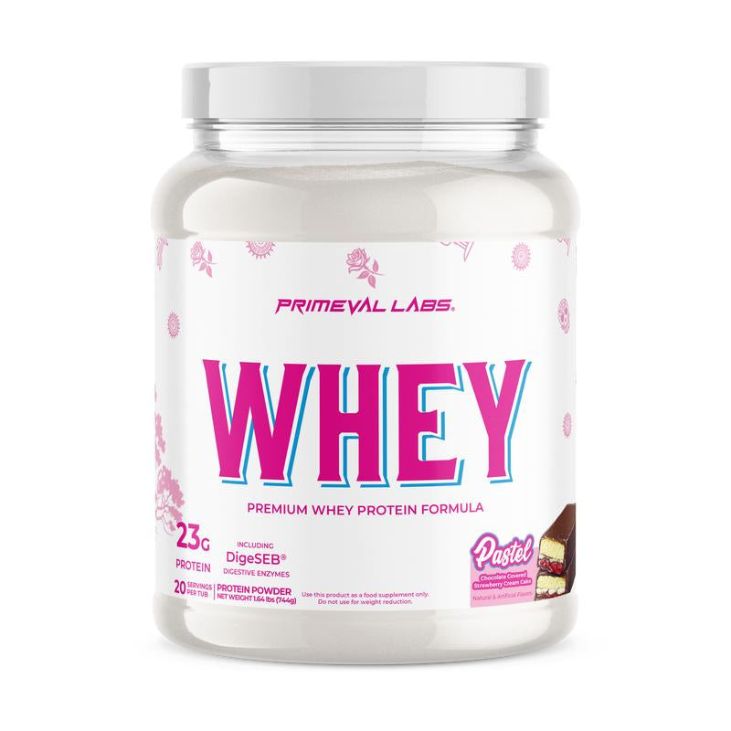 Primeval Labs Whey Protein Gourmet Flavors - High Protein 23G per Serving, Authentic Latino Flavors