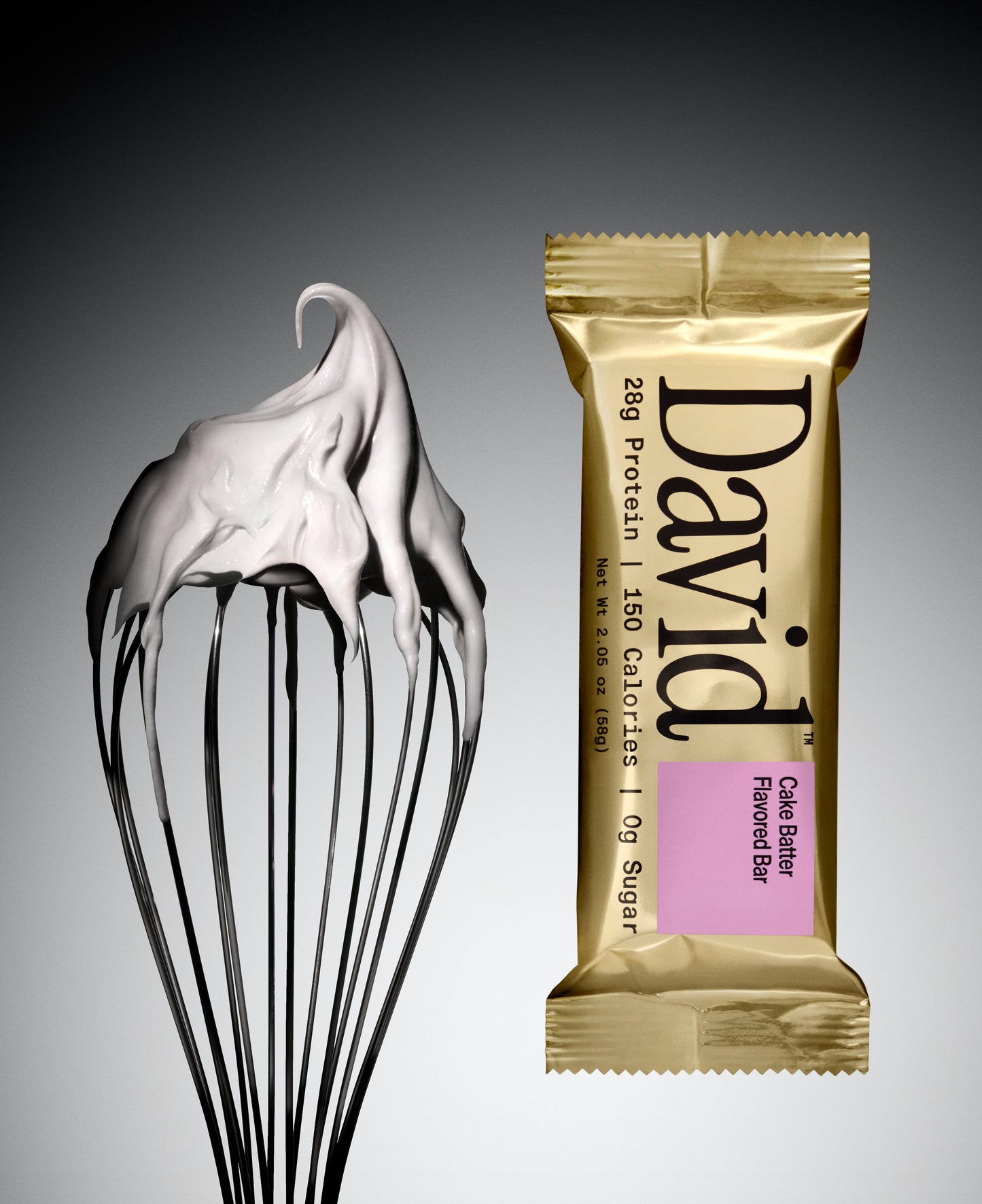 David High Protein Bars, Cake Batter - 28G Protein - 12Ct