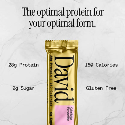 David High Protein Bars, Cake Batter - 28G Protein - 12Ct
