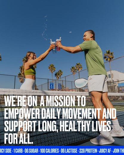 SEEQ Clear Protein Powder - 22G Whey Isolate - Zero Sugar & Lactose - Allergen Friendly - Bone Health - Post Workout Recovery - Fitness Endurance Supplement - Dietary