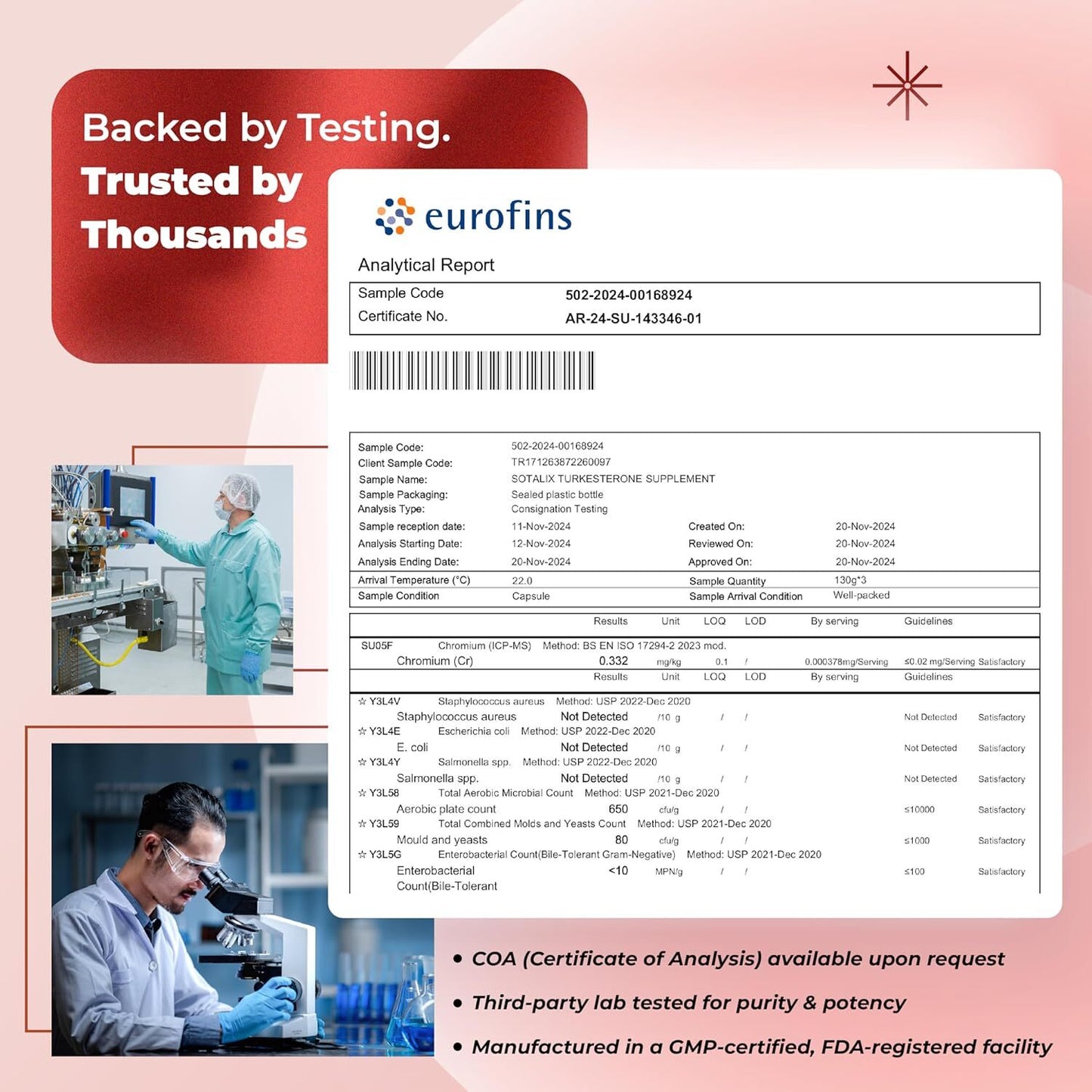 Ultra Turkesterone Ajuga Turkestanica Standardized 20% Turkesterone High Potency