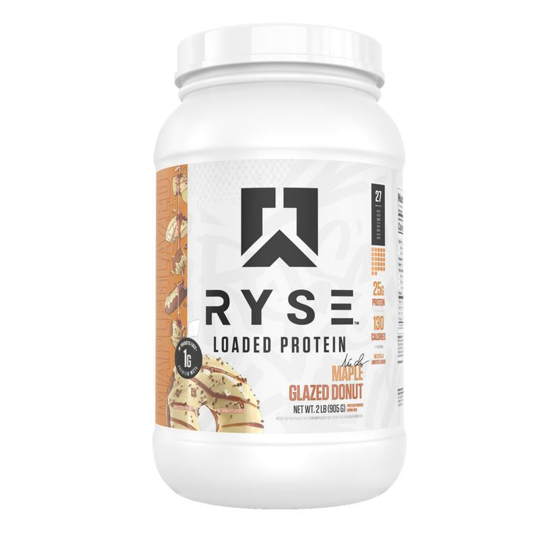 RYSE Loaded Protein Powder - 25G Whey Protein Isolate & Concentrate with Prebiotic Fiber & Mcts - Low Carb, Low Sugar, Digestive-Friendly
