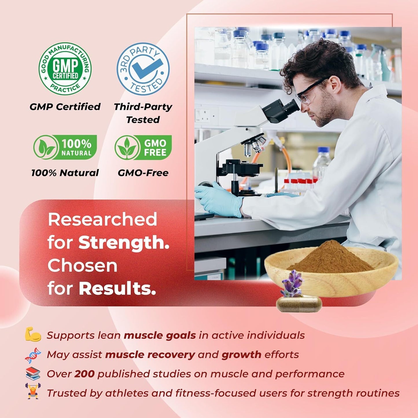 Ultra Turkesterone Ajuga Turkestanica Standardized 20% Turkesterone High Potency