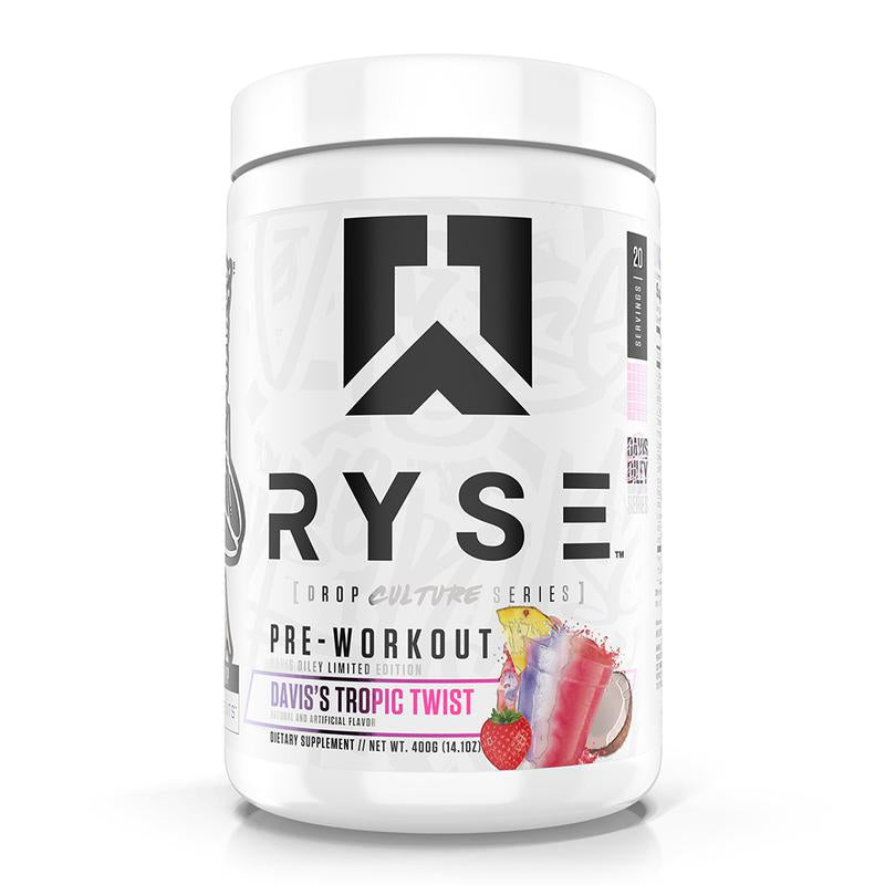 RYSE Loaded Pre Workout Powder - Daily Pre-Workout for Men & Women with over 300Mg Caffeine, Beta Alanine, and Citrulline - 30 Servings