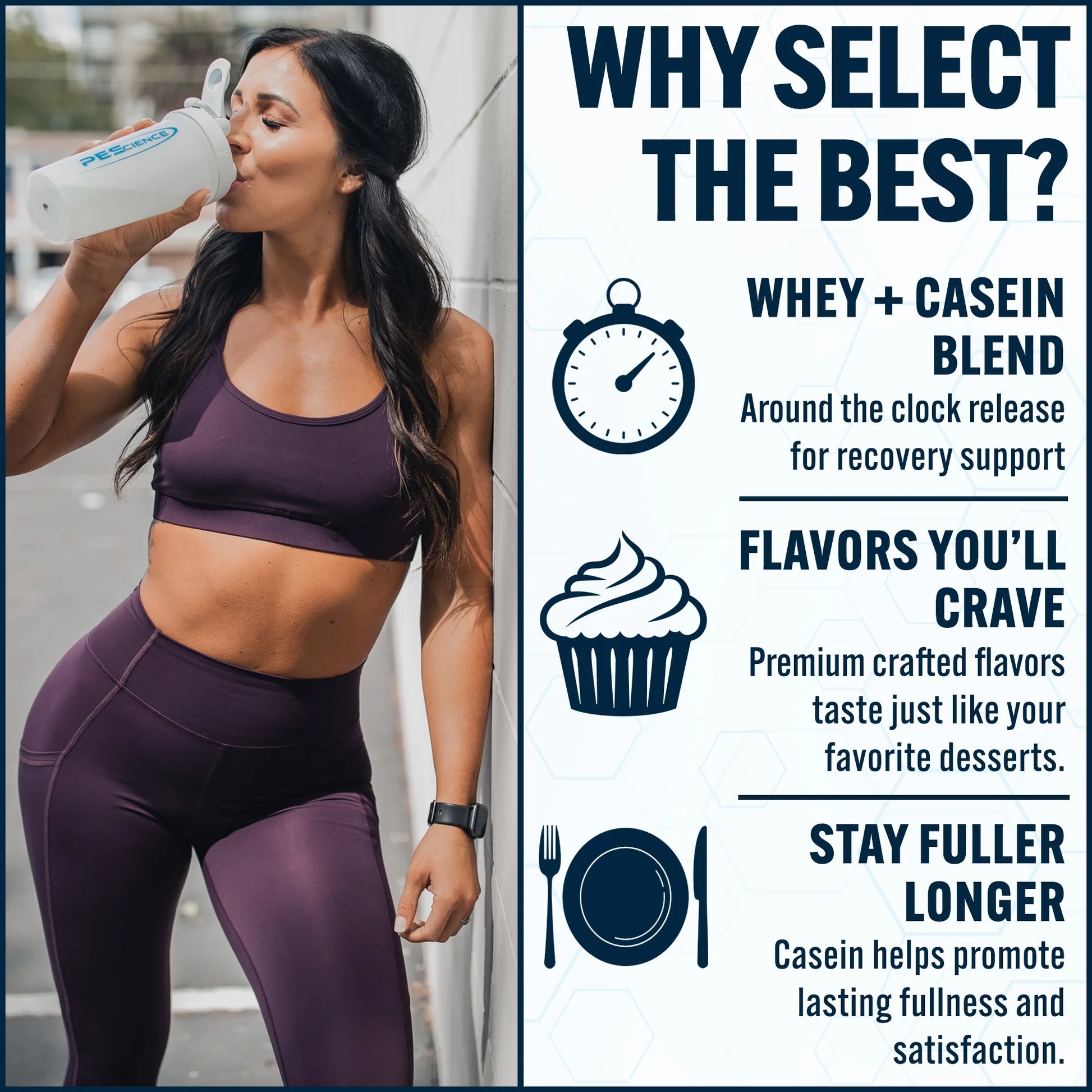 Select Protein | Whey + Casein Blend | Protein You'Ll Crave