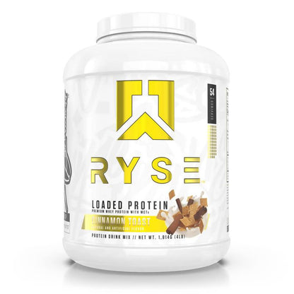 RYSE Loaded Protein Powder - 25G Whey Protein Isolate & Concentrate with Prebiotic Fiber & Mcts - Low Carb, Low Sugar, Digestive-Friendly