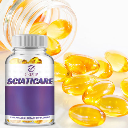Sciaticare - with R-Alpha Lipoic Acid, Magnesium, Acetyl L-Carnitine HCL, Benfotiamine and Ginger Root- 120 Capsules