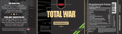 Total War, Pre-Workout, Green Apple, 15.66 Oz (444 G)