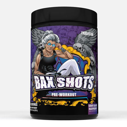 EKKO Bax Shots Pre-Workout | Baxter Signature | 3Rd Party Tested