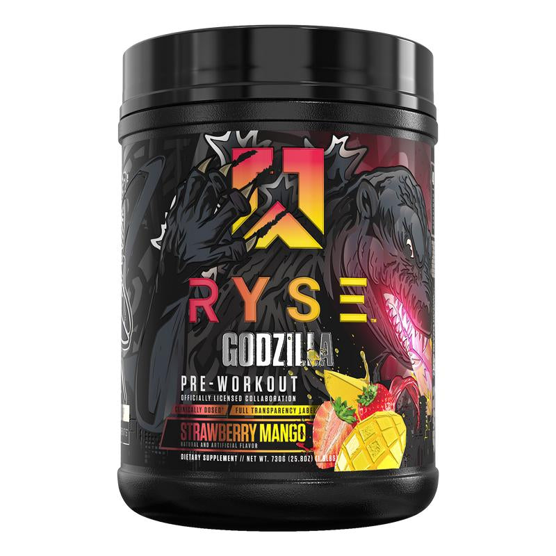 RYSE Godzilla Pre Workout Powder - Noel Deyzel Signature - 400Mg Caffeine, High-Stim Energy Supplement with Beta Alanine - 40 Servings
