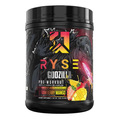 RYSE Godzilla Pre Workout Powder - Noel Deyzel Signature - 400Mg Caffeine, High-Stim Energy Supplement with Beta Alanine - 40 Servings