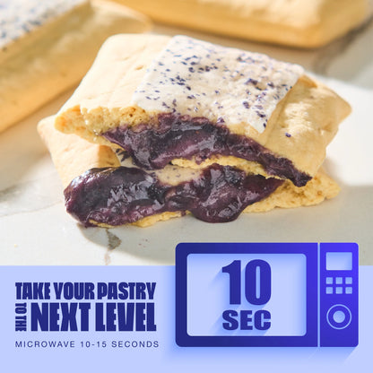 Protein Pastry - Blueberry 4 Pack | Protein Snack | Gluten-Free| Keto Friendly
