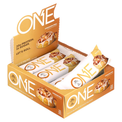 ONE Protein Bar, Cinnamon Roll, 20G Protein, 12 Ct