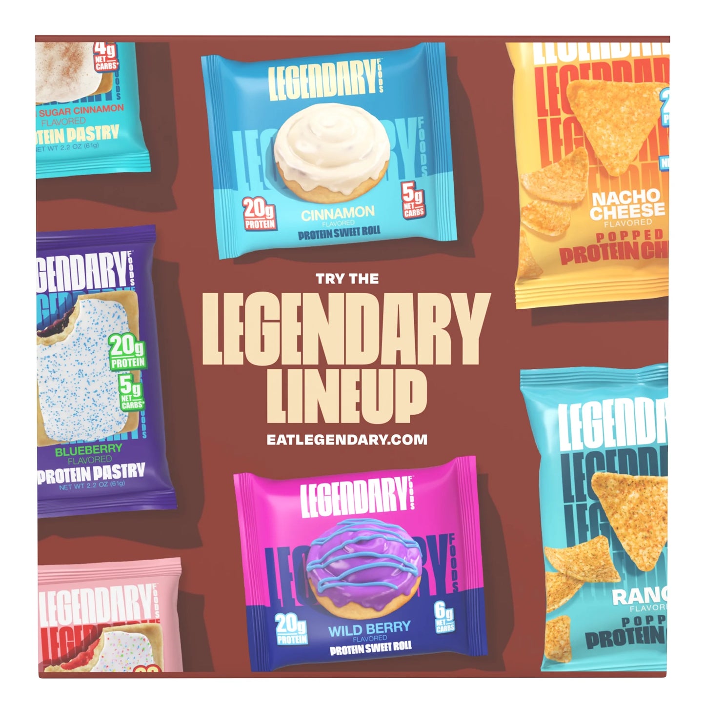 Protein Sweet Roll - Chocolate 4 Pack | Protein Snack | Gluten-Free| Keto Friendly