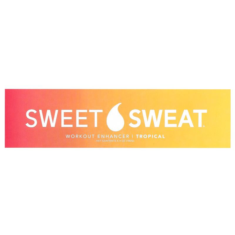 Sports Research Sweet Sweat®, Workout Enhancer, Tropical, 6.4 Oz (182 G)