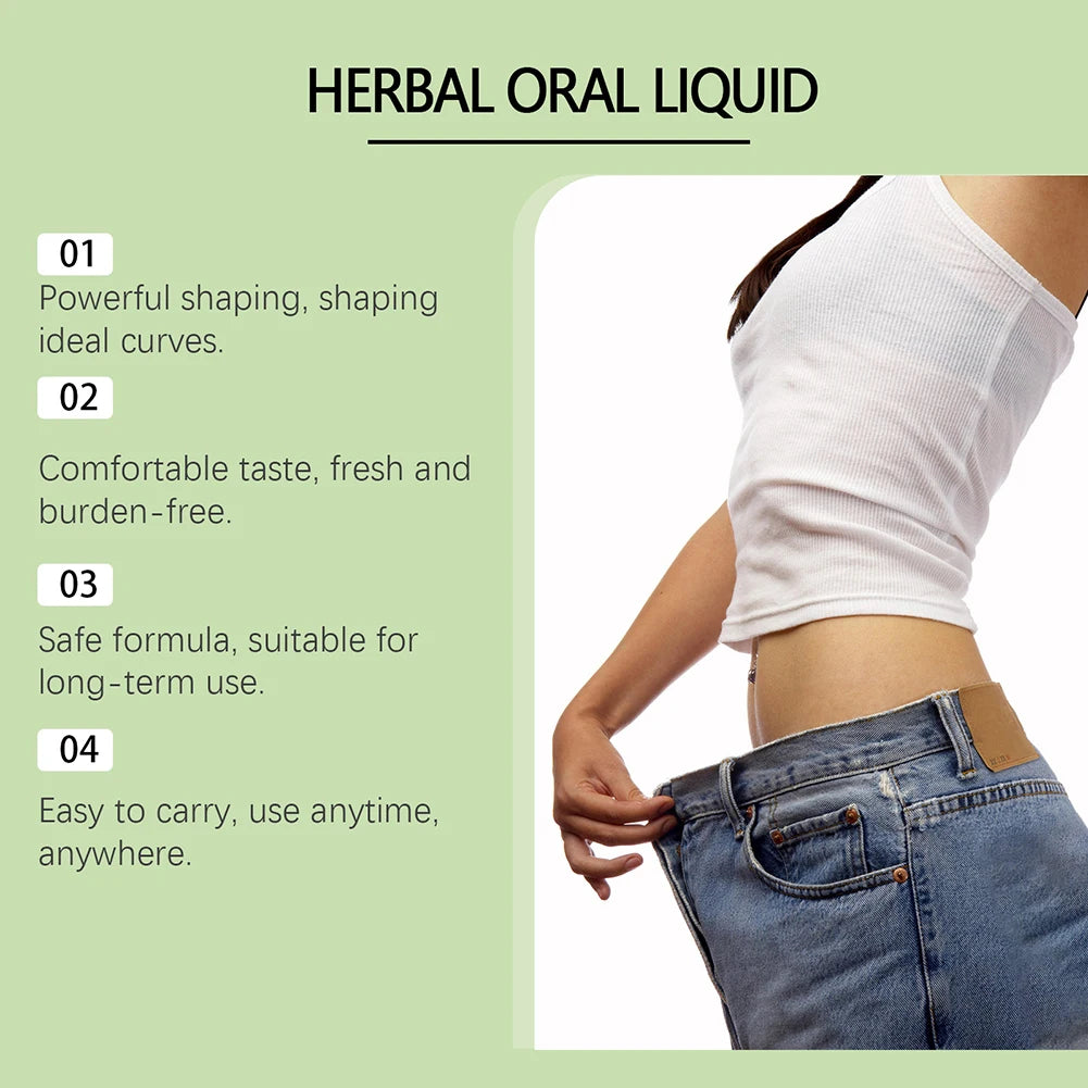 GLP-1 Supplement Liquid Drops Naturally GLP-1 Support Body Slimming Supplement for Gut Digestive Health Body Care Products