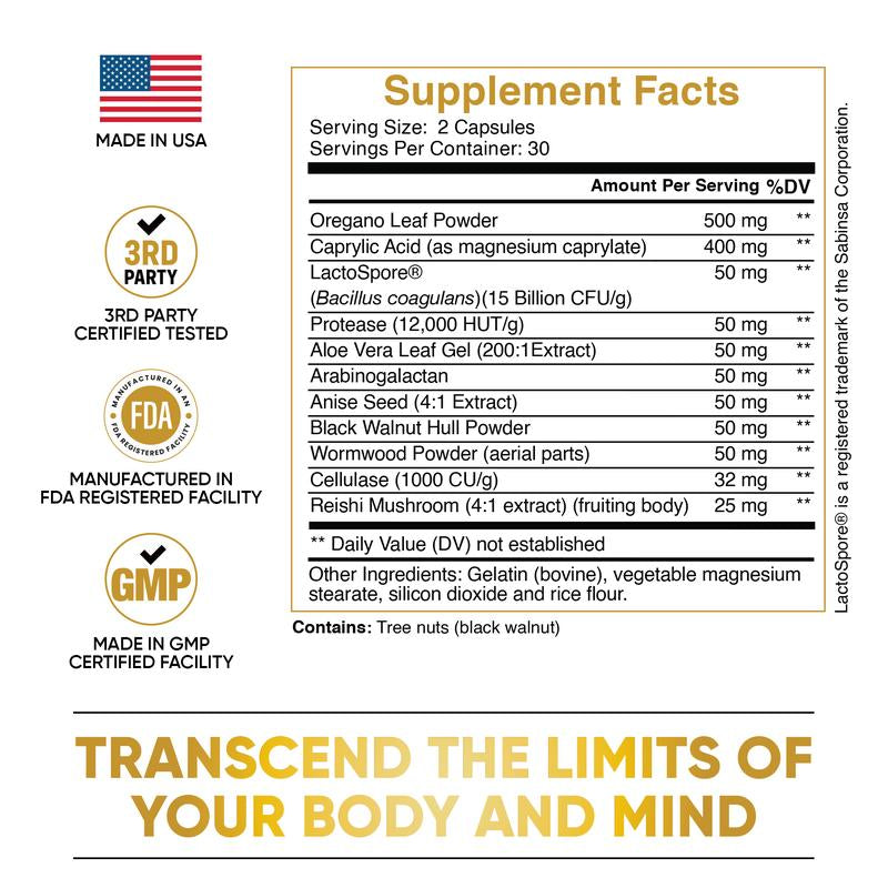 Candida Cleanse - Gut and Colon Support