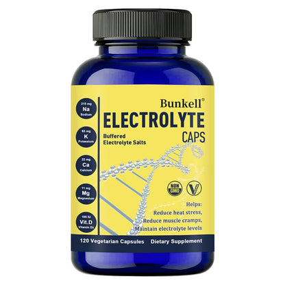 Electrolyte Capsules - for Running, Endurance Sports Nutrition, Running Supplements - Maintaining Electrolyte Levels