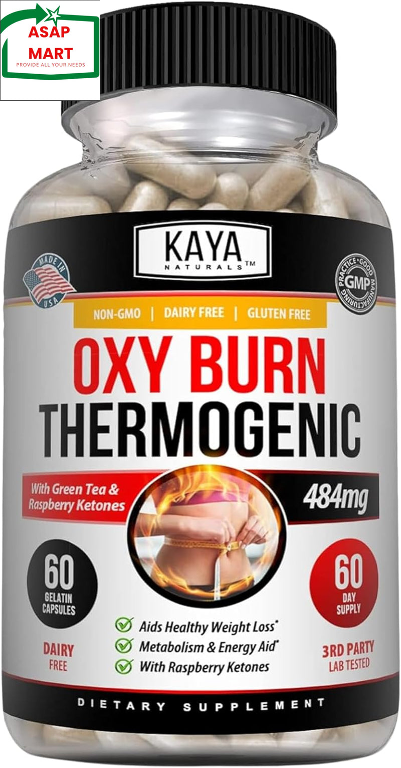 Kaya Naturals Supreme Fat Burner - Weight Loss Pills Women & Men - Appetite Supp