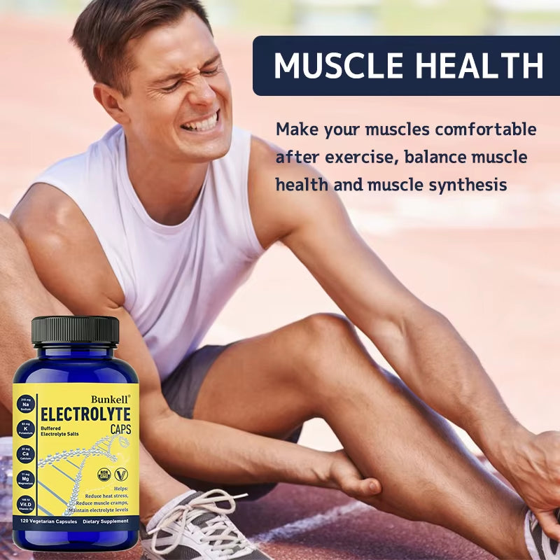 Electrolyte Capsules - for Running, Endurance Sports Nutrition, Running Supplements - Maintaining Electrolyte Levels