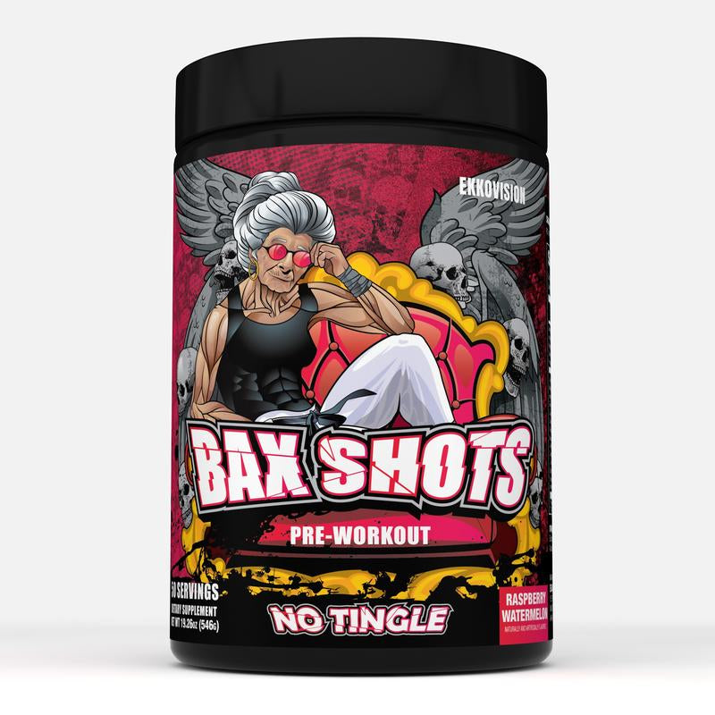 EKKO Bax Shots Pre-Workout | Baxter Signature | 3Rd Party Tested