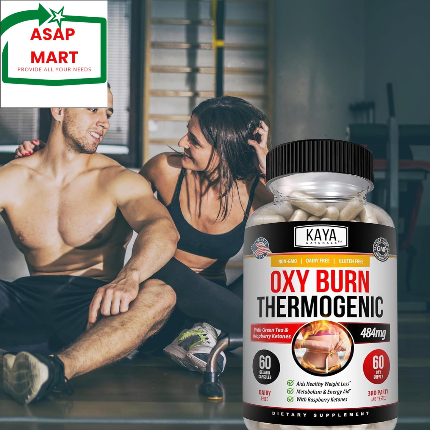 Kaya Naturals Supreme Fat Burner - Weight Loss Pills Women & Men - Appetite Supp