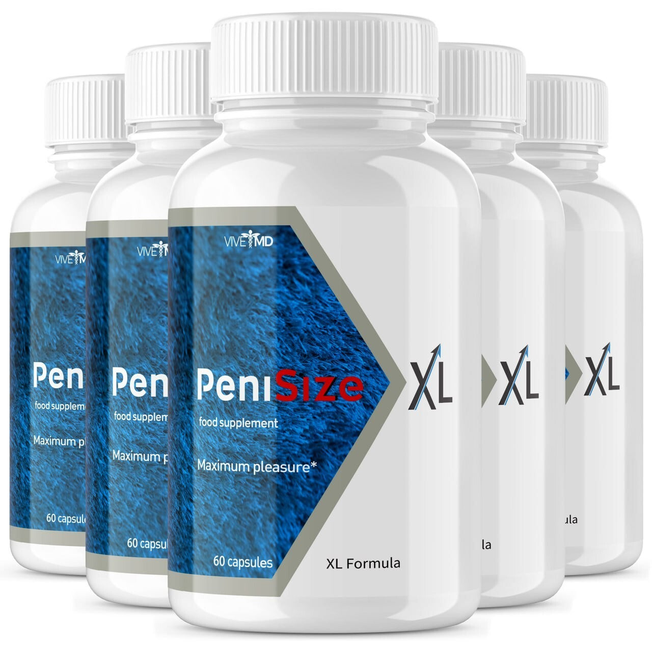 Penisize XL Pills Food Supplement for Maximum Pleasure Official Formula (5 Pack)