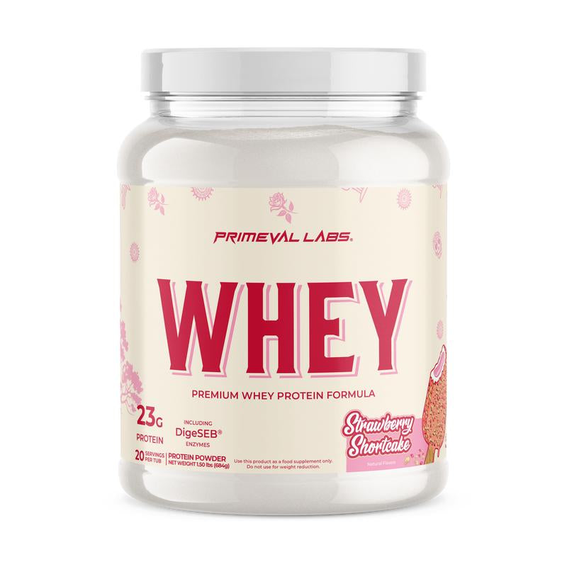 Primeval Labs Whey Protein Gourmet Flavors - High Protein 23G per Serving, Authentic Latino Flavors