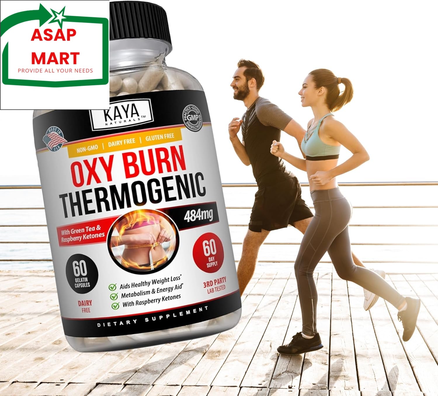 Kaya Naturals Supreme Fat Burner - Weight Loss Pills Women & Men - Appetite Supp