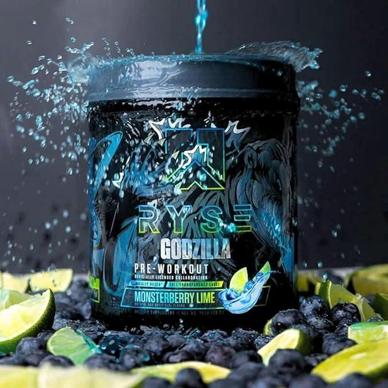 RYSE Godzilla Pre Workout Powder - Noel Deyzel Signature - 400Mg Caffeine, High-Stim Energy Supplement with Beta Alanine - 40 Servings