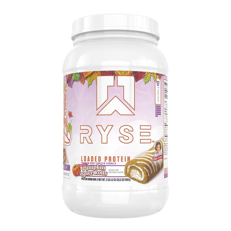 RYSE Loaded Protein Powder - 25G Whey Protein Isolate & Concentrate with Prebiotic Fiber & Mcts - Low Carb, Low Sugar, Digestive-Friendly