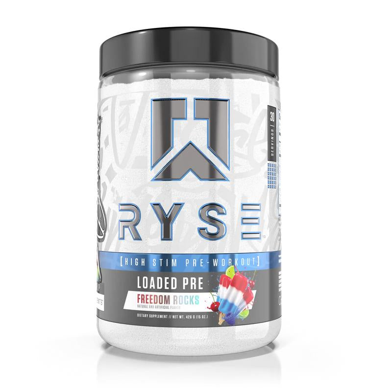 RYSE Loaded Pre Workout Powder - Daily Pre-Workout for Men & Women with over 300Mg Caffeine, Beta Alanine, and Citrulline - 30 Servings