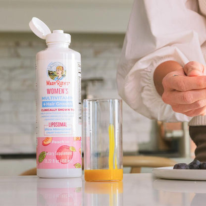 Maryruth'S Women'S Multivitamin + Hair Growth Liposomal – Thicker, Fuller Hair in Women - Improve Wrinkles & Fine Lines – Ultra Absorption 15.22 Fl Oz