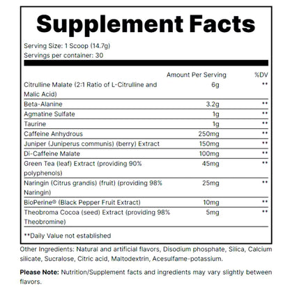 Total War, Pre-Workout, Green Apple, 15.66 Oz (444 G)