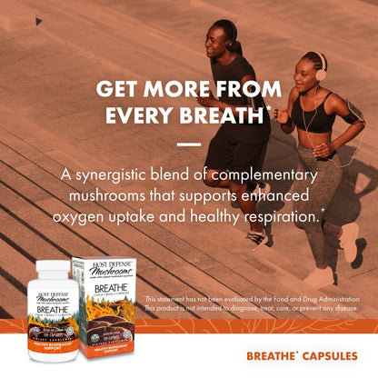 Breathe* Capsules - 120 Capsules (60 Servings)