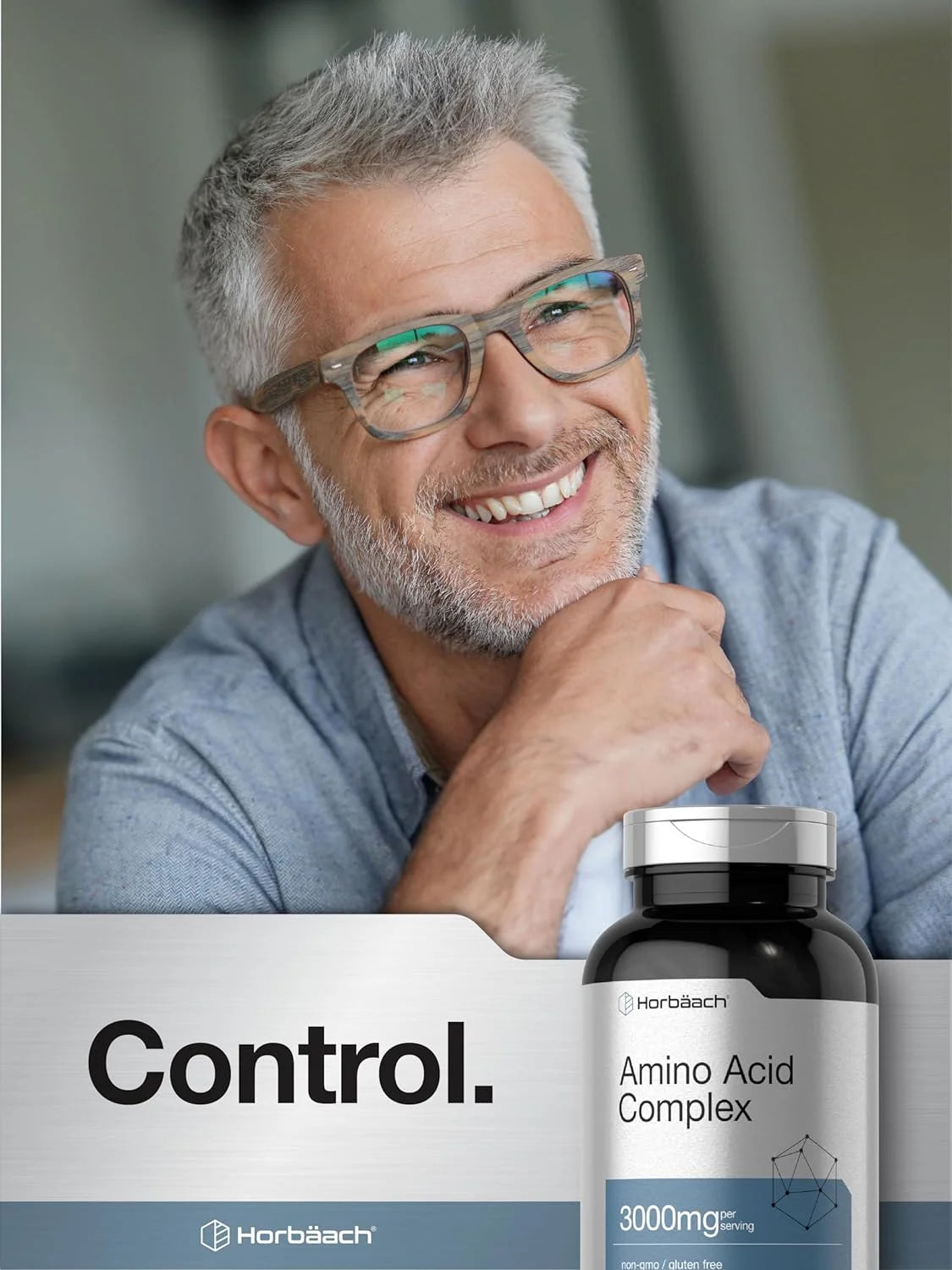 Amino Acid Complex 3000Mg | 250 Caplets | for Men and Women | by