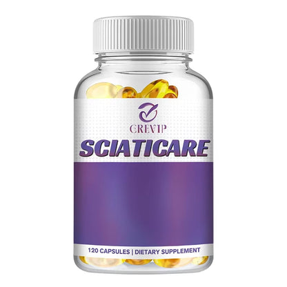 Sciaticare - with R-Alpha Lipoic Acid, Magnesium, Acetyl L-Carnitine HCL, Benfotiamine and Ginger Root- 120 Capsules