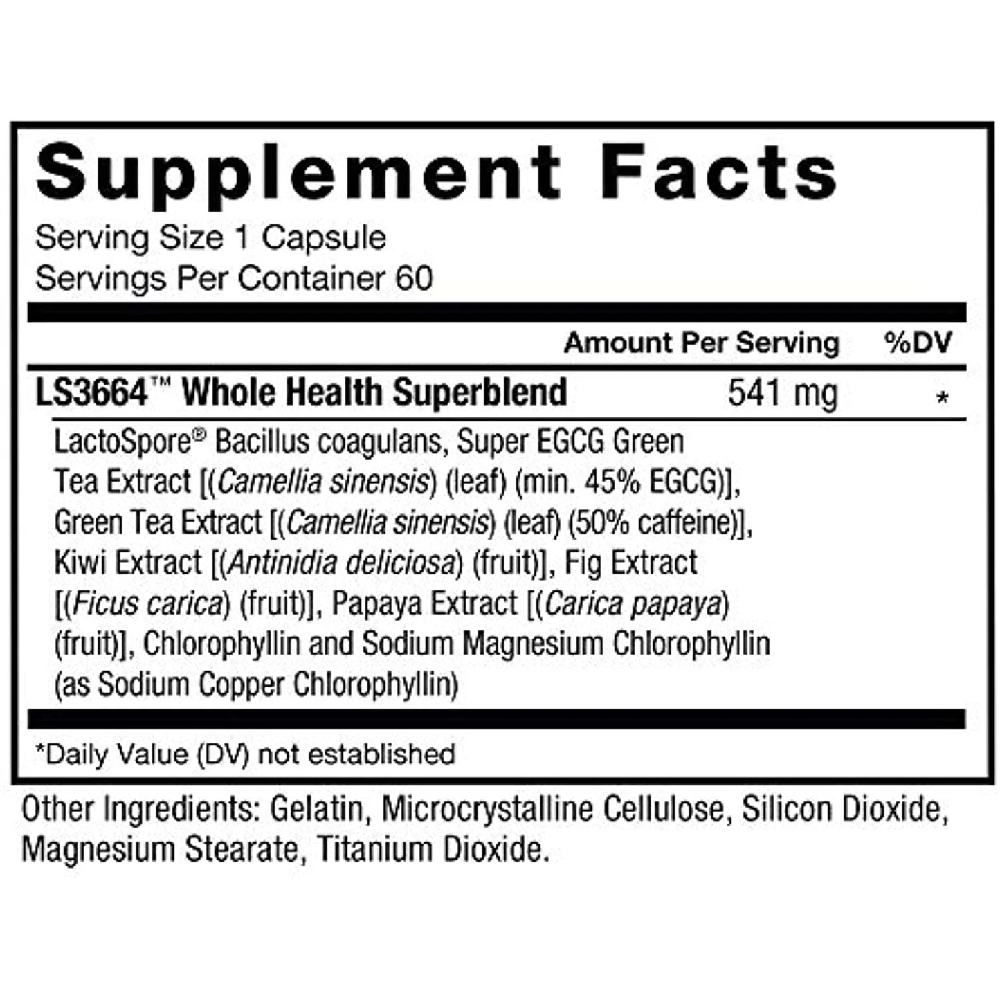 Probioslim Probiotic Supplement for Women and Men with Probiotics and Green Tea Extract, Reduce Gas