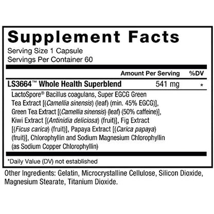 Probioslim Probiotic Supplement for Women and Men with Probiotics and Green Tea Extract, Reduce Gas